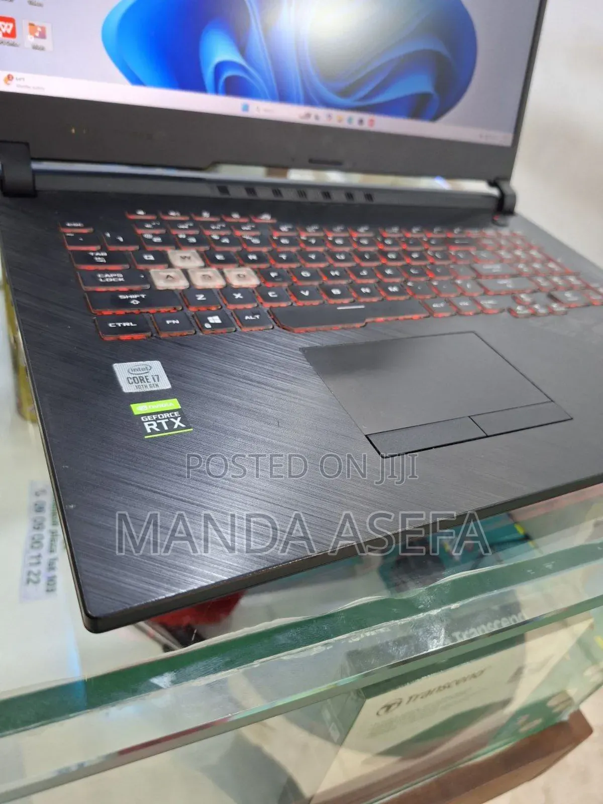 New Laptop Asus ROG Strix G15 16GB Intel Core I7 SSD 1T