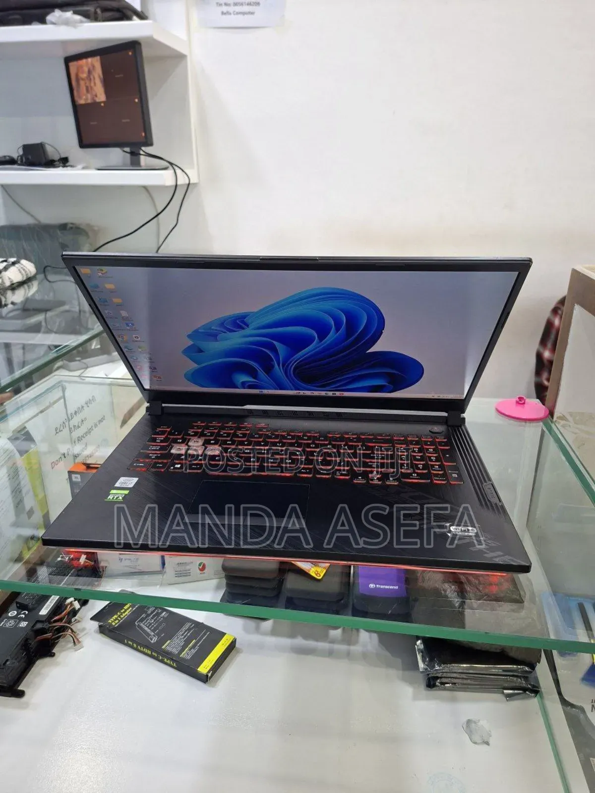 New Laptop Asus ROG Strix G15 16GB Intel Core I7 SSD 1T