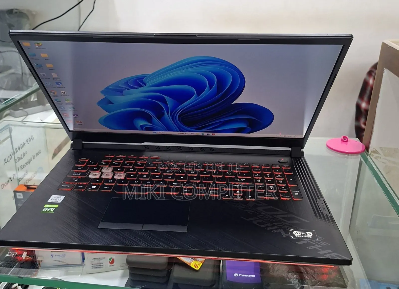 New Laptop Asus ROG Strix G15 16GB Intel Core I7 SSD 512GB