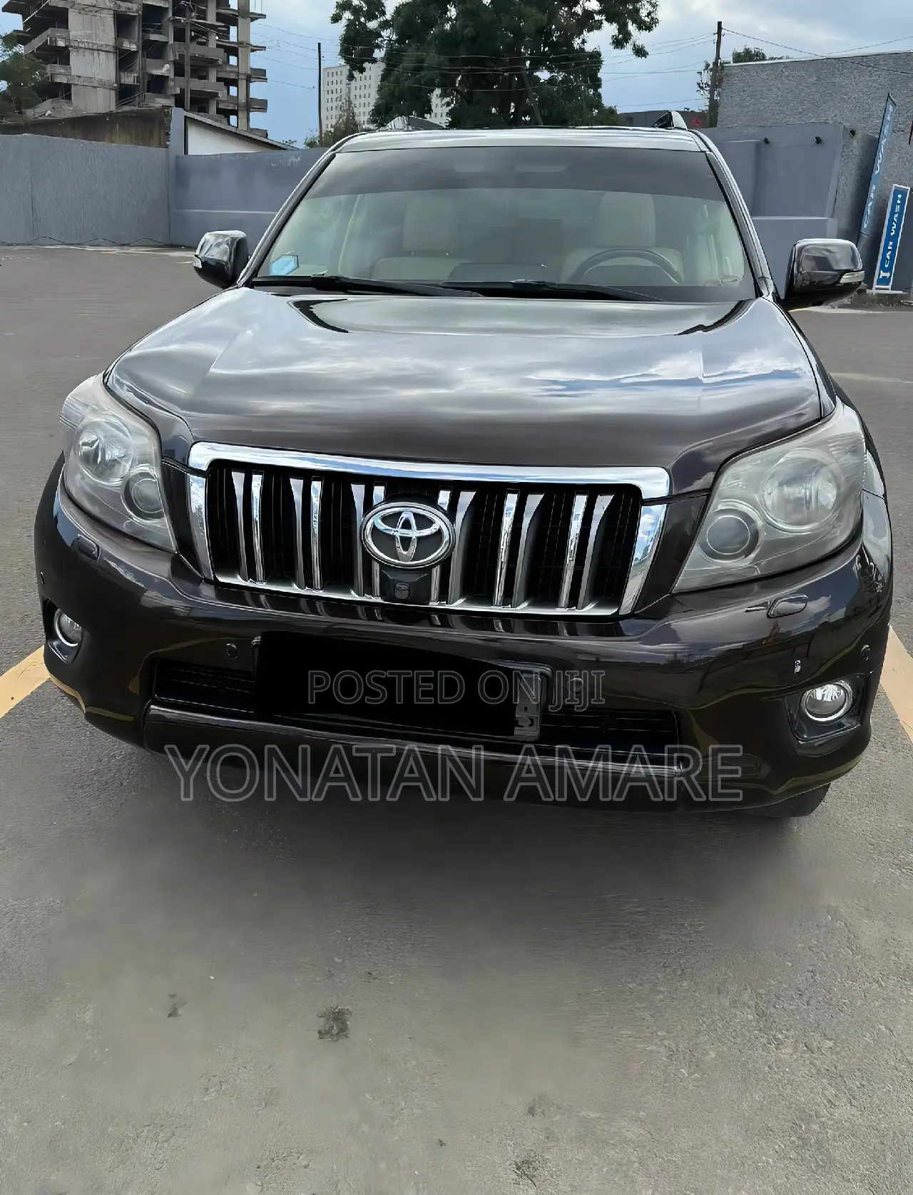 Toyota Land Cruiser Prado 2012 Brown