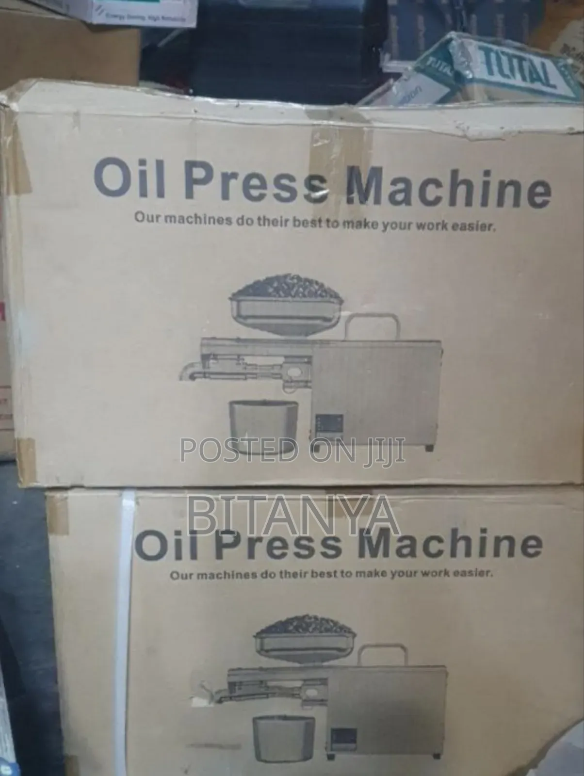Oil Press / ዘይት መጭመቂያ