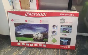 Photo - Emingtek Tv 50 Inch Smart Framless Sigl Screan