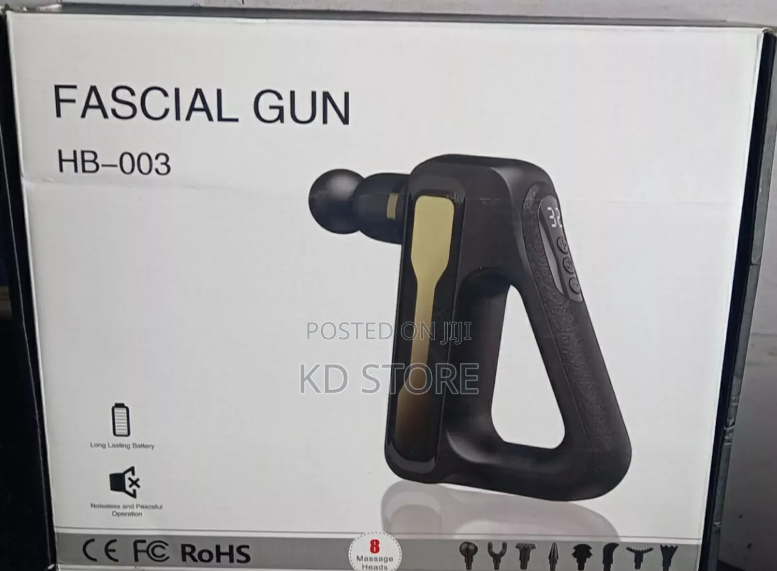 8-head Professional Fascial Gun Massager