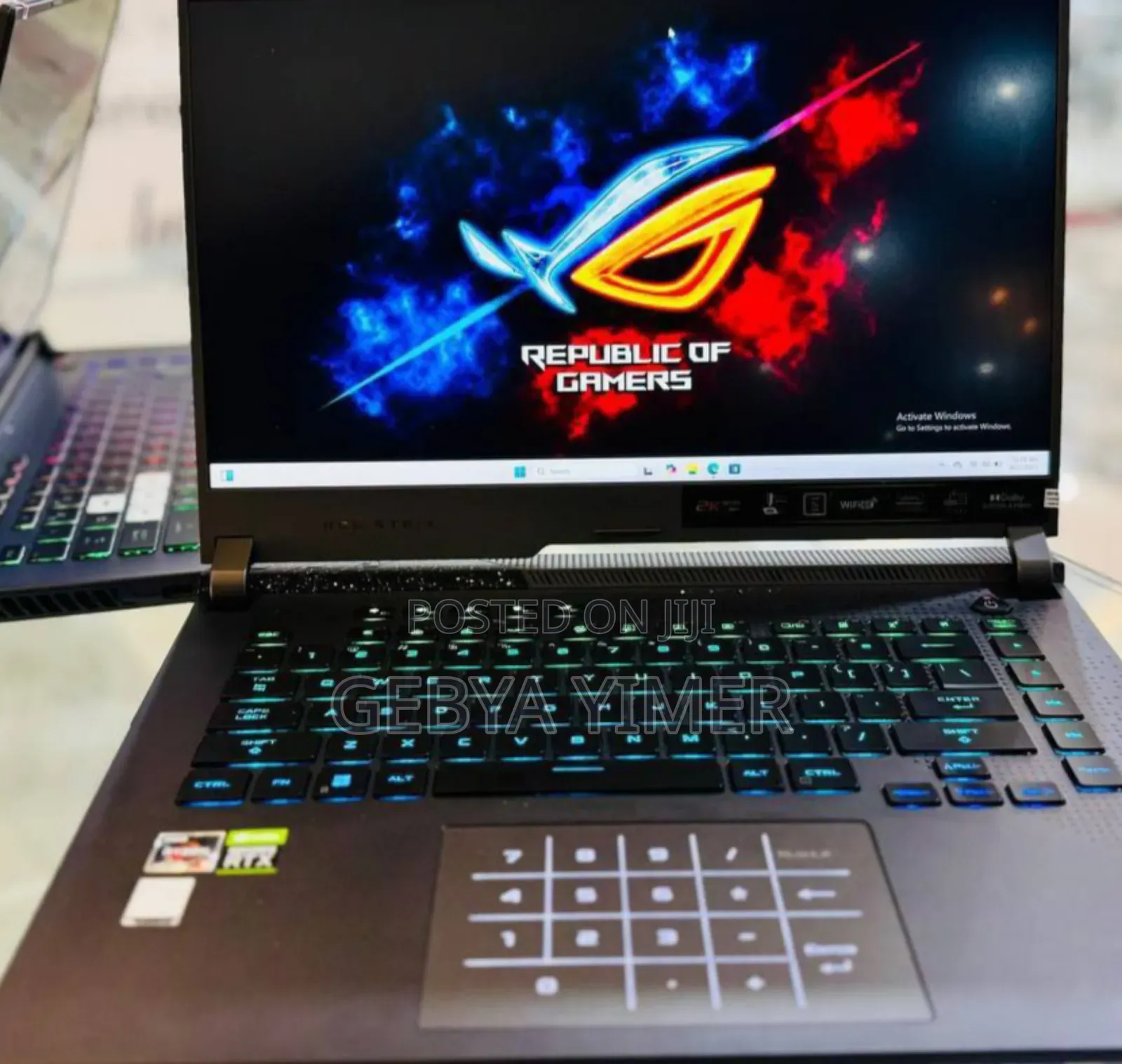 New Laptop Asus ROG Strix G15 16GB Intel Core I9 SSD 512GB