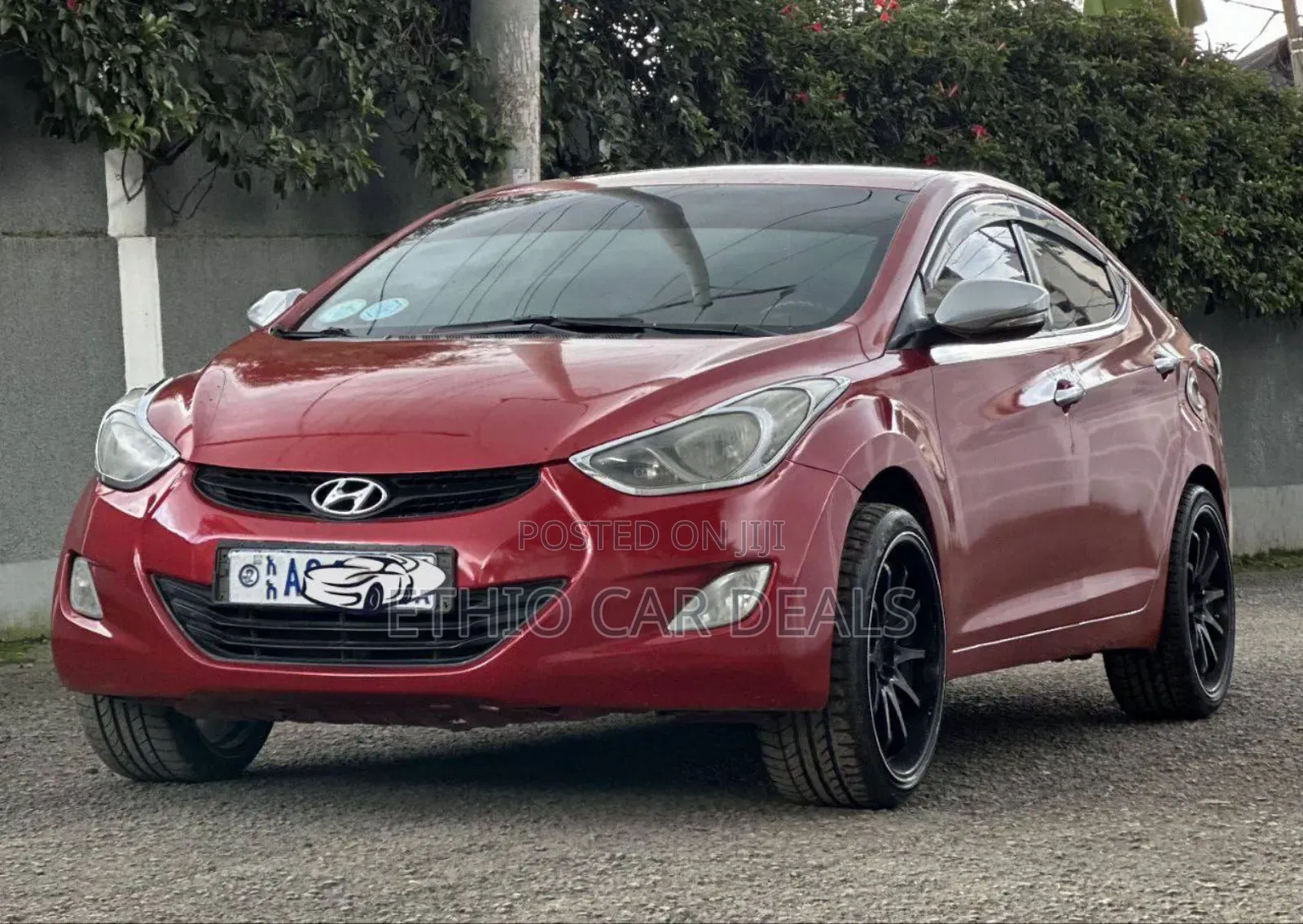 Hyundai Elantra 2013 Red