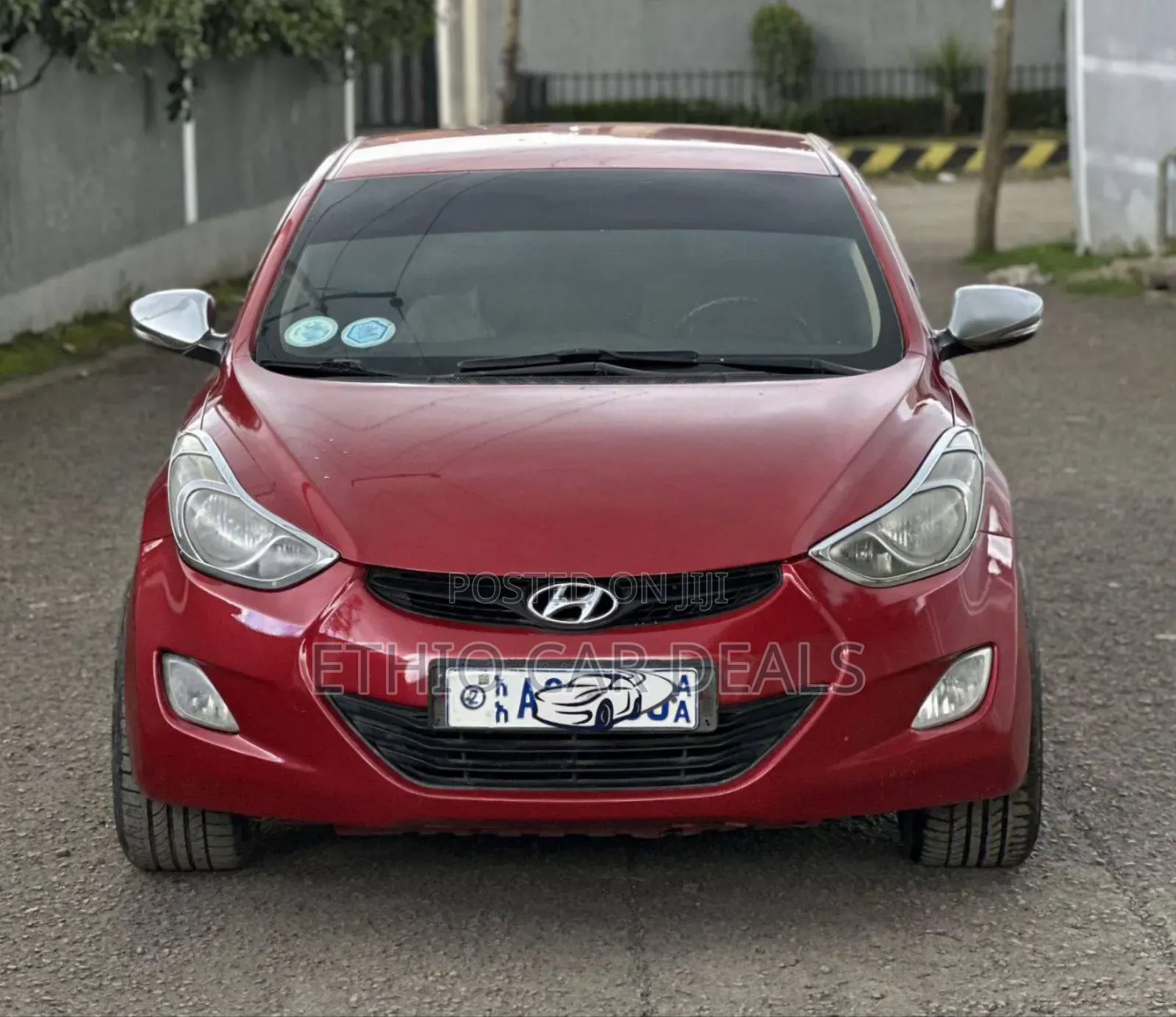 Hyundai Elantra 2013 Red