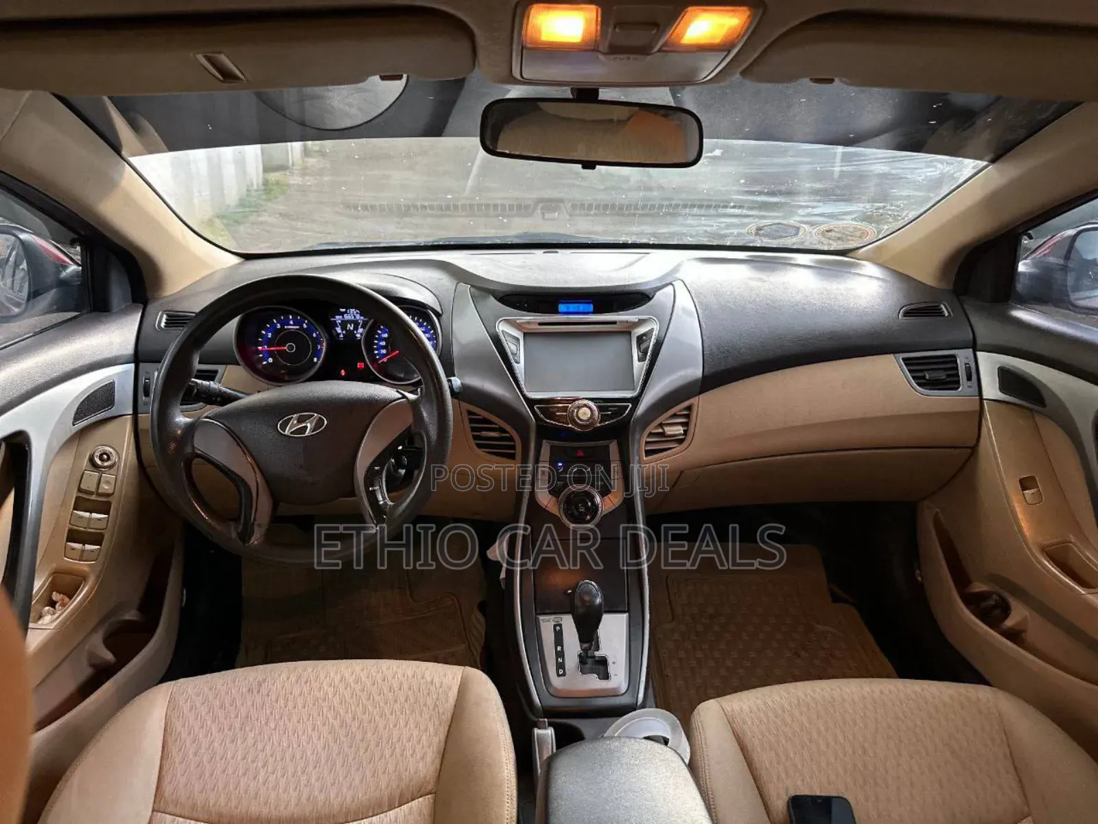 Hyundai Elantra 2013 Red