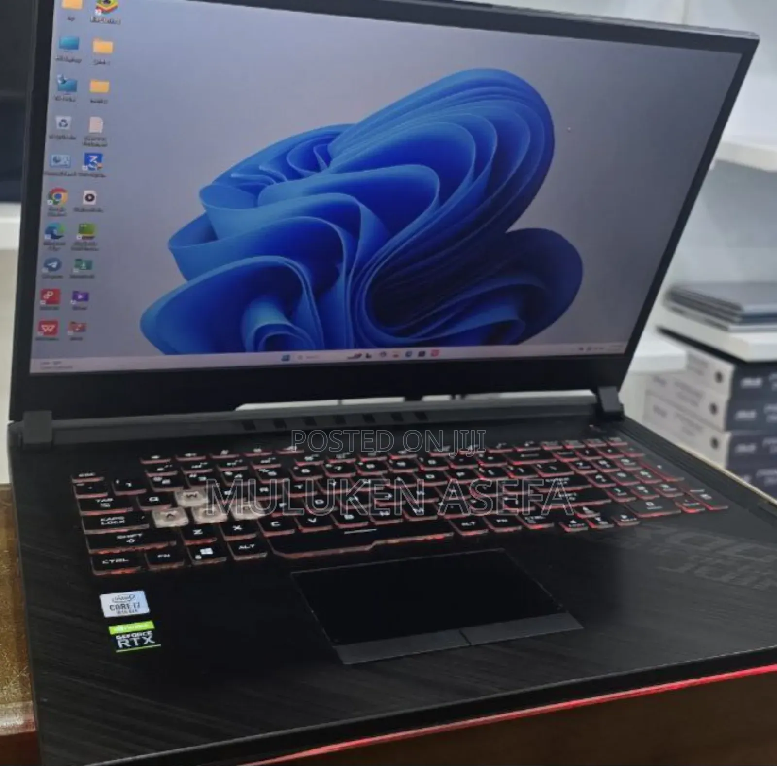 New Laptop Asus ROG Strix G15 16GB Intel Core I7 SSD 1T