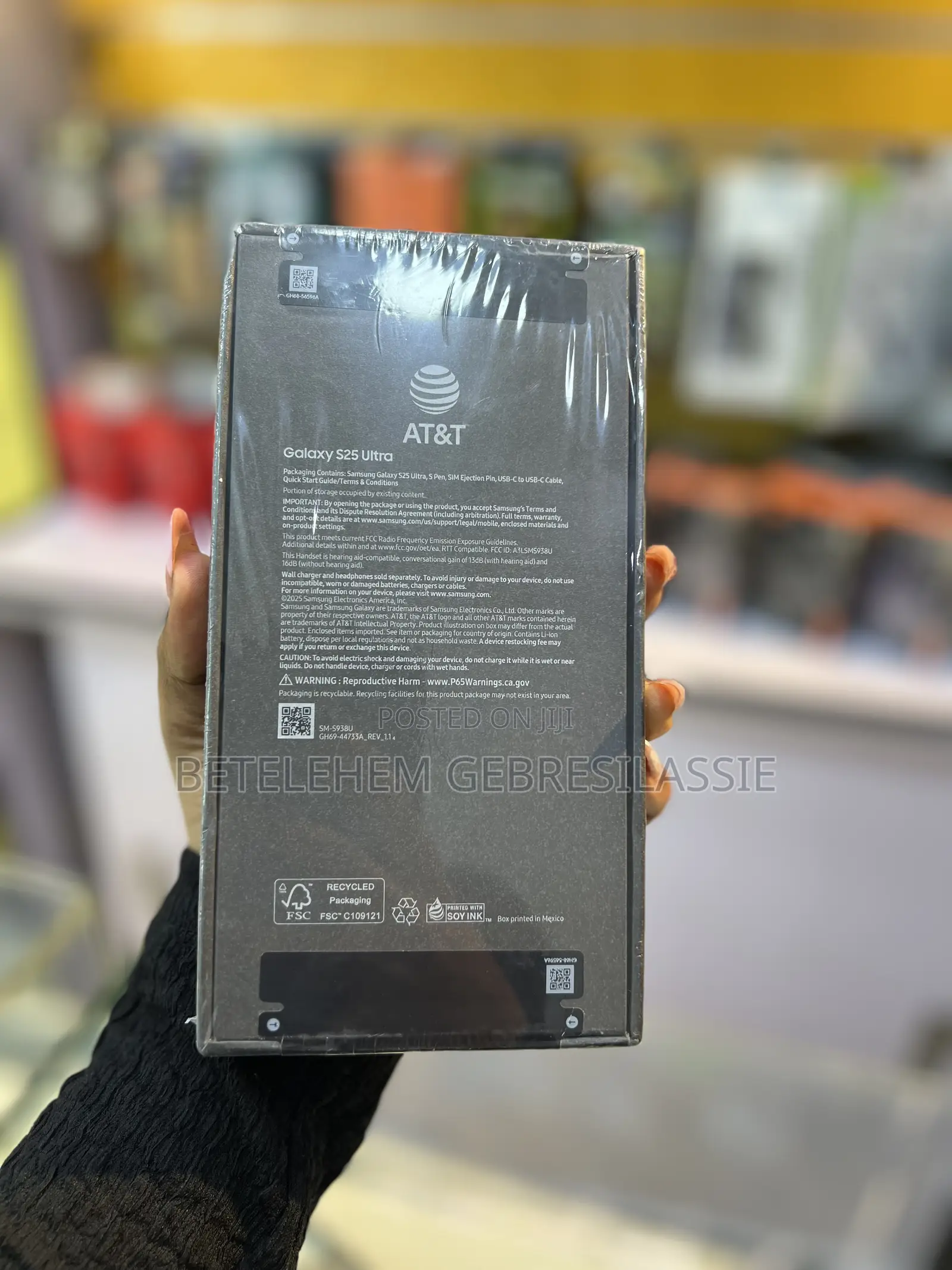 New Samsung Galaxy S25 Ultra 256 GB Gray