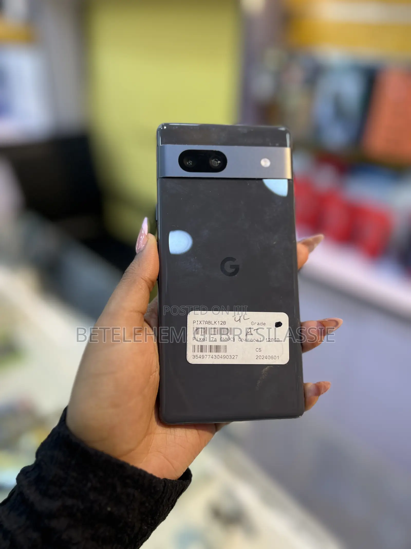 Google Pixel 7a 128 GB Black