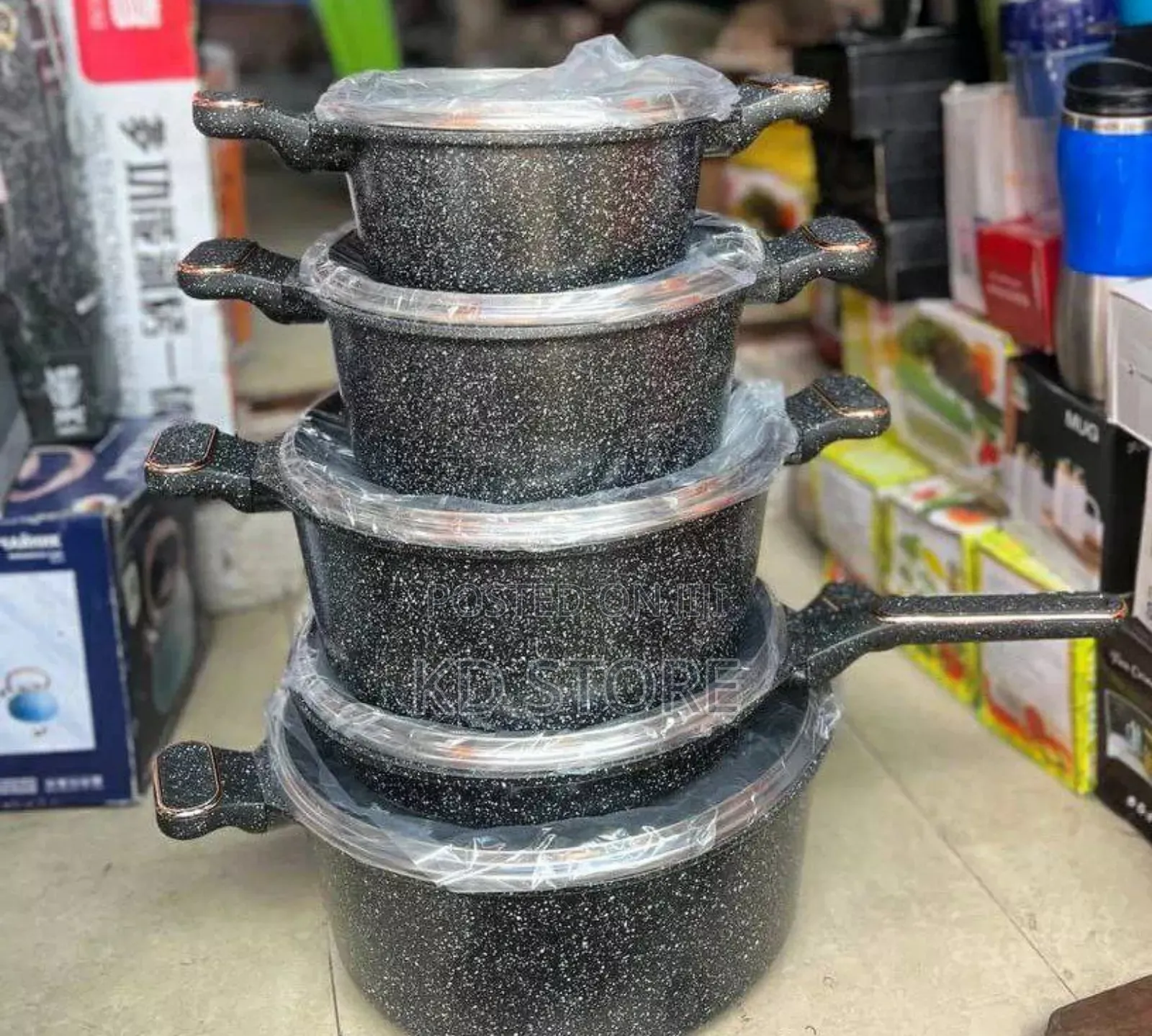 5pcs Momcoc Home and Kitchen Cookware