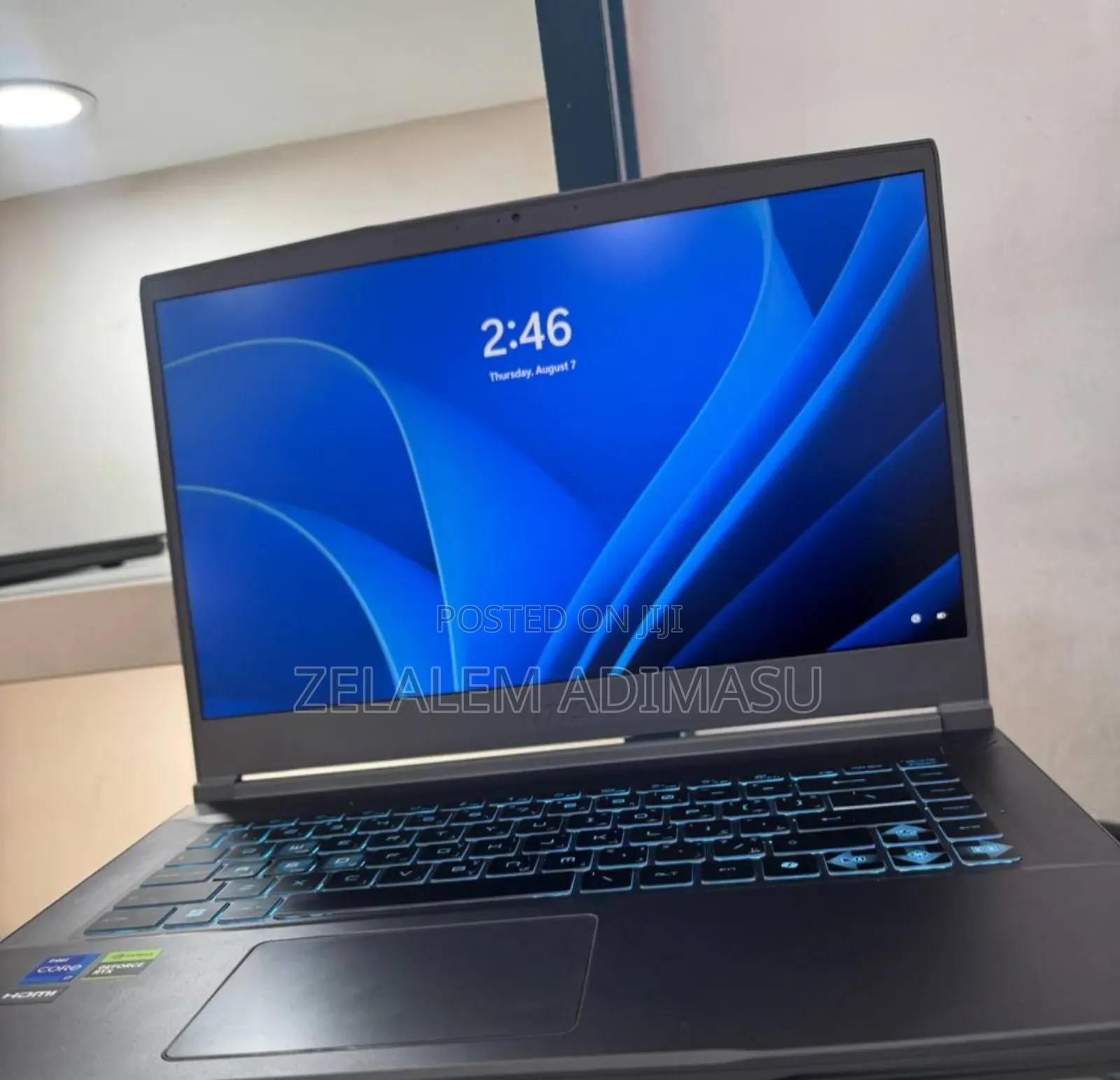 New Laptop MSI Katana GF66 16GB Intel Core I7 SSD 512GB