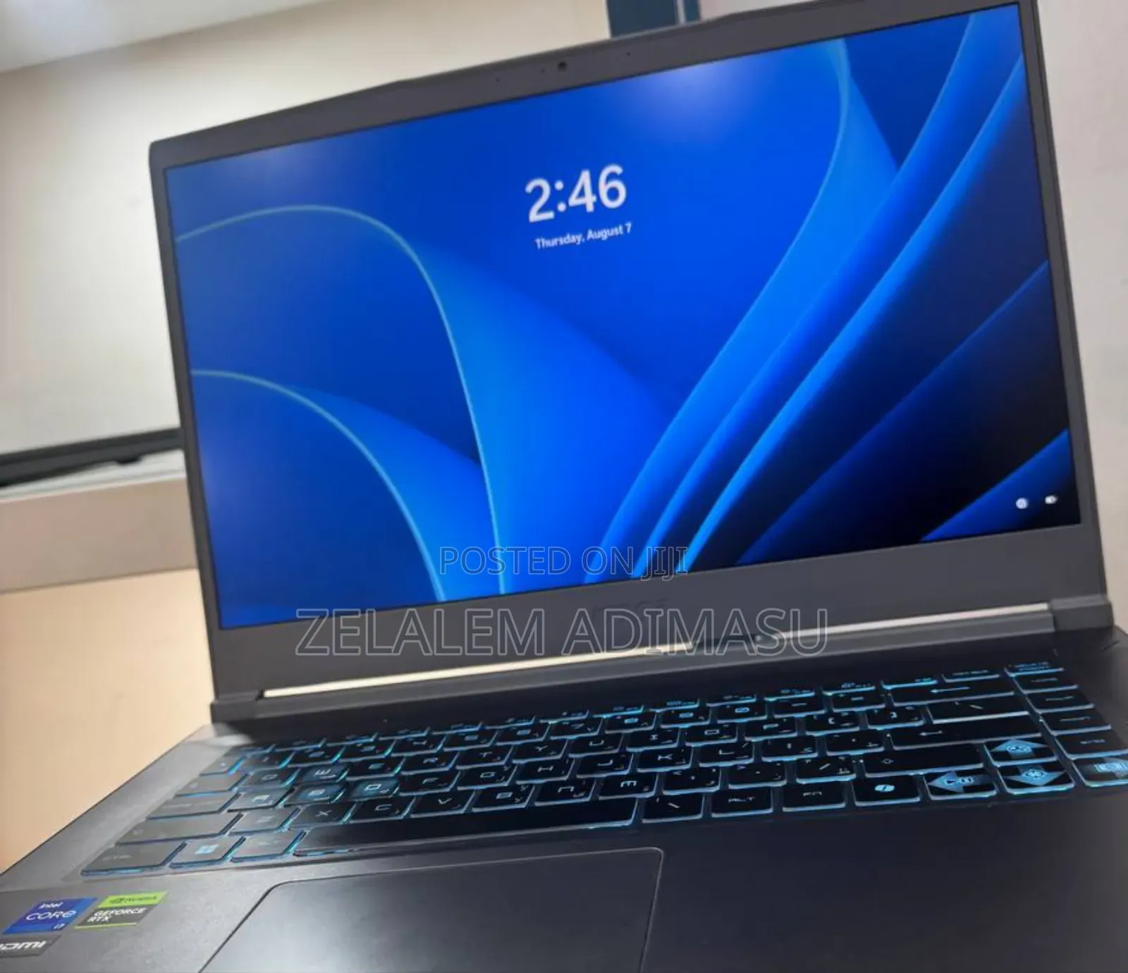 New Laptop MSI Katana GF66 16GB Intel Core I7 SSD 512GB