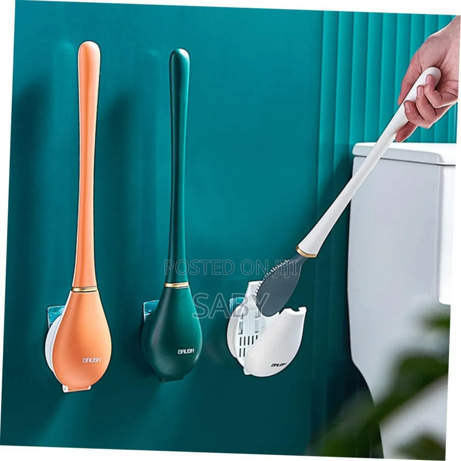 Toilet Cleaning Silicone Brush