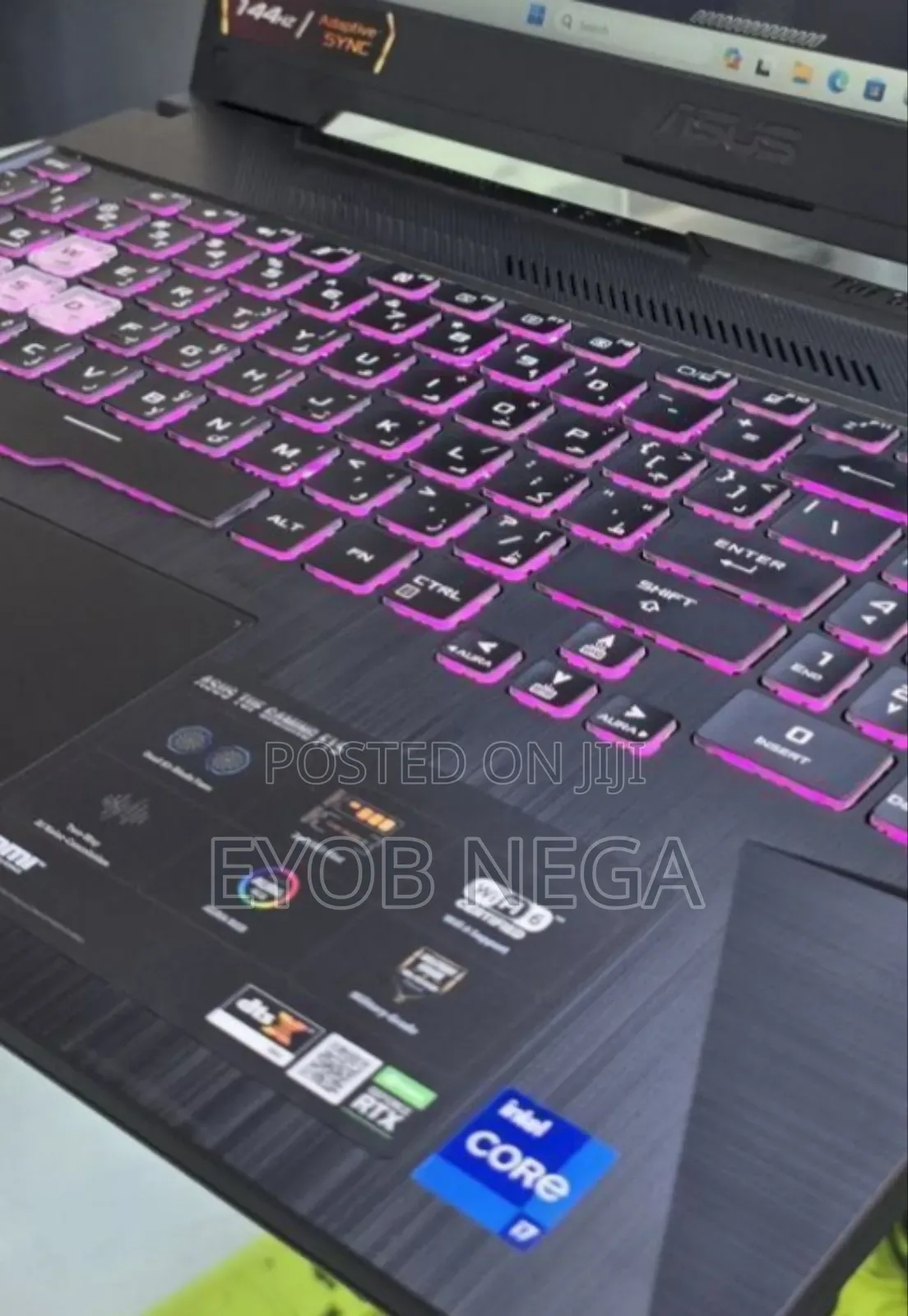 New Laptop Asus TUF Gaming A15 16GB Intel Core i7 SSD 512GB