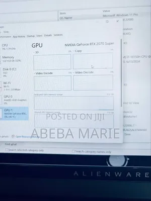 Photo - New Laptop Alienware M15 R3 16GB Intel Core I7 SSD 512GB