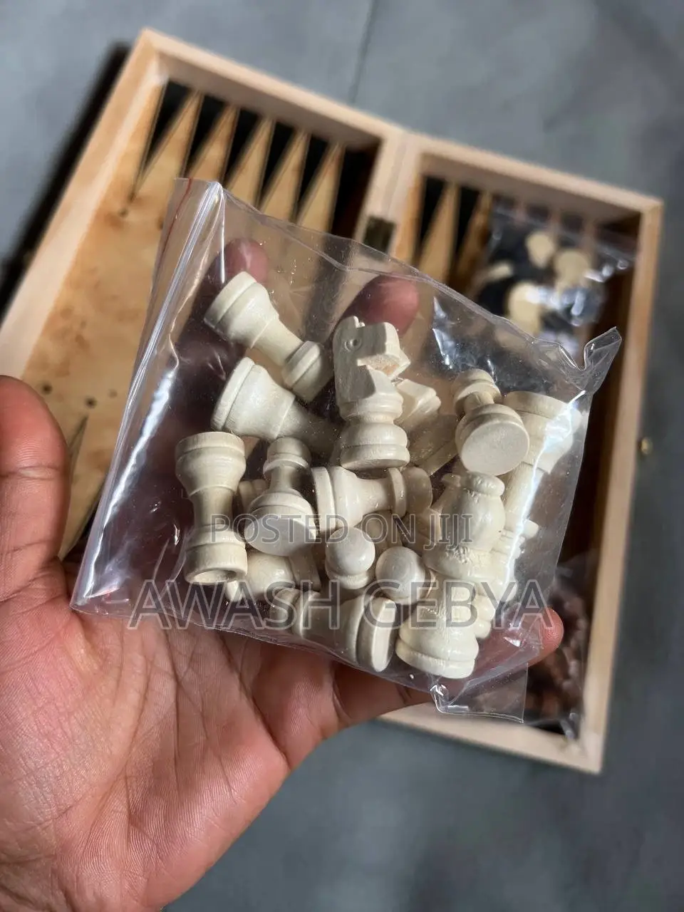 3in1 Wooden Game Set