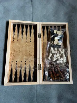 3in1 Wooden Game Set