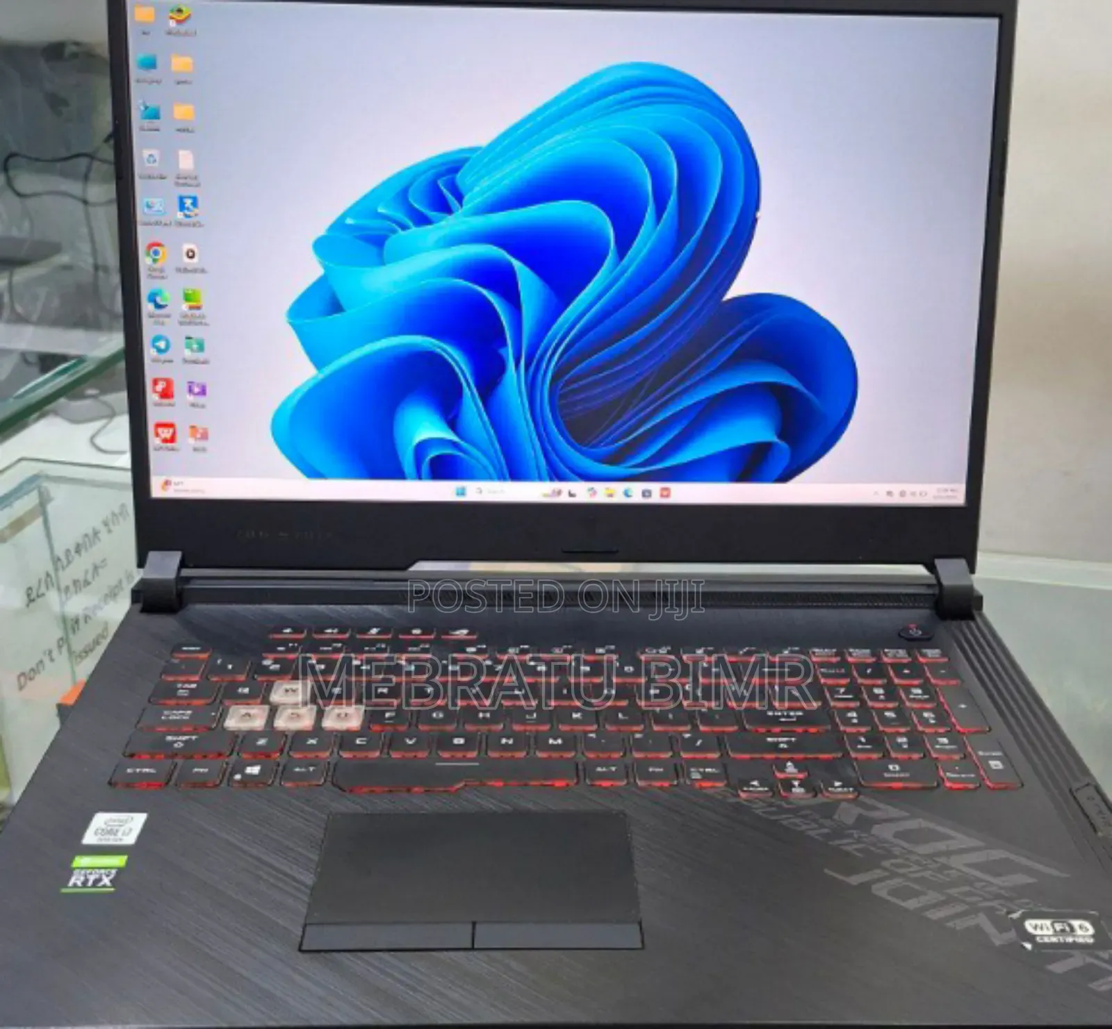 New Laptop Asus ROG Strix SCAR 15 16GB Intel Core I7 SSD 1T