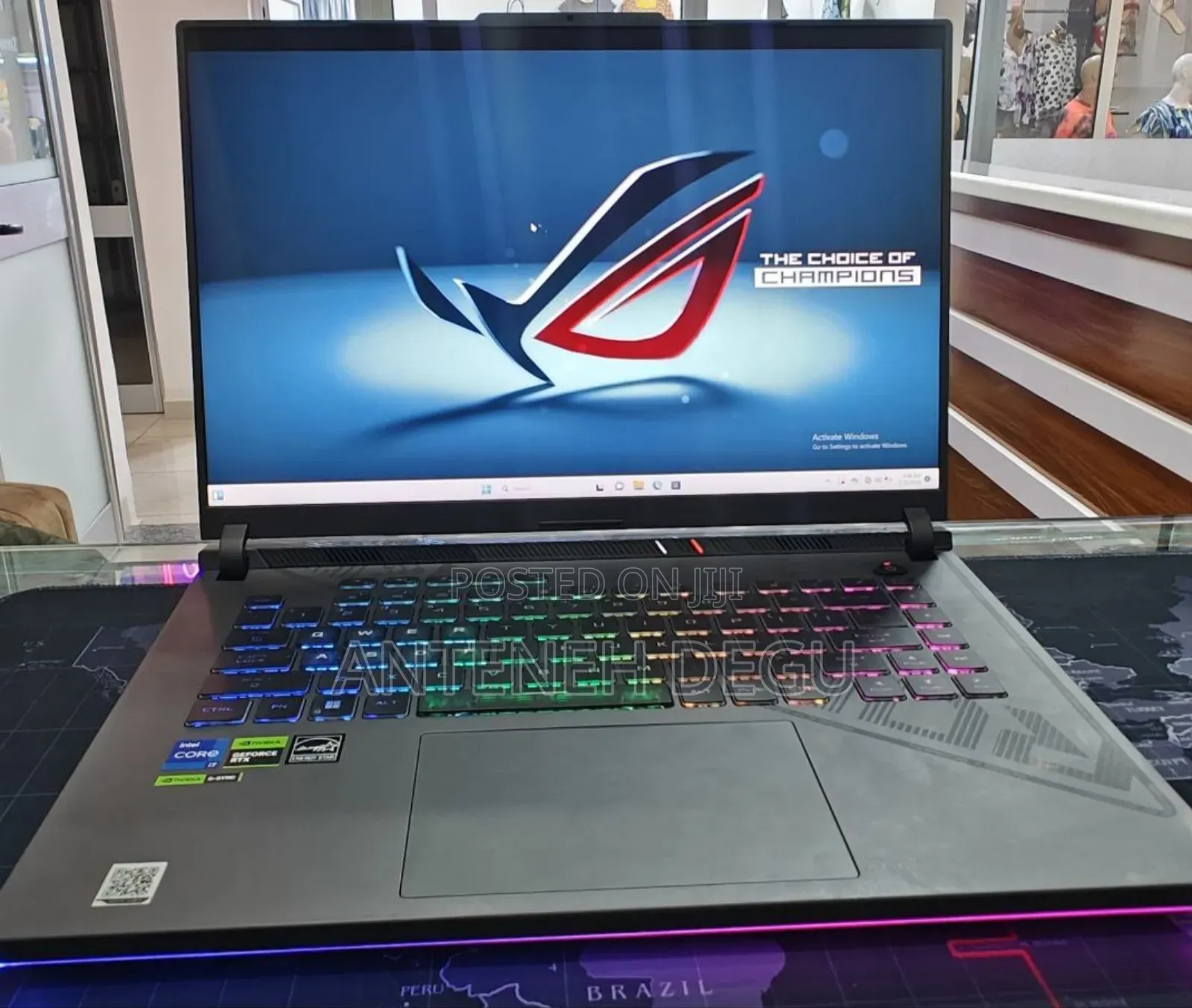 New Laptop Asus ROG Strix G16 G614 16GB Intel Core I7 SSD 1T