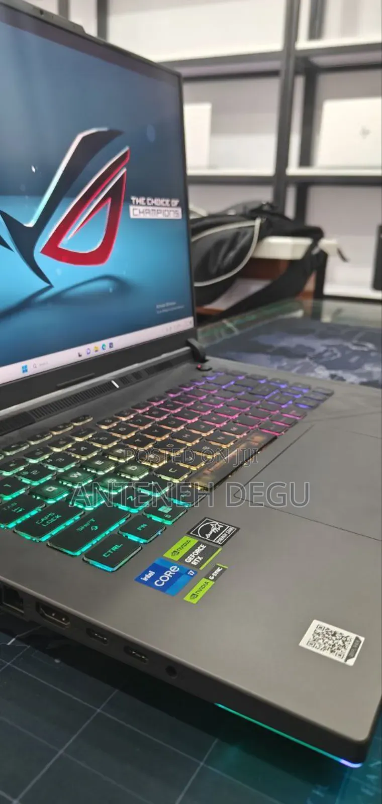 New Laptop Asus ROG Strix G16 G614 16GB Intel Core I7 SSD 1T