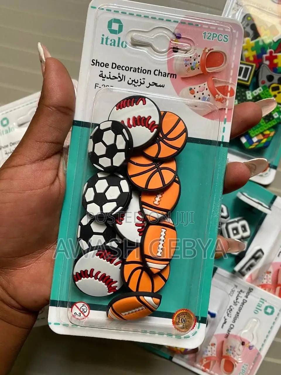 Crocs Stickers / Shoe Charm የጫማ ማስጌጫ
