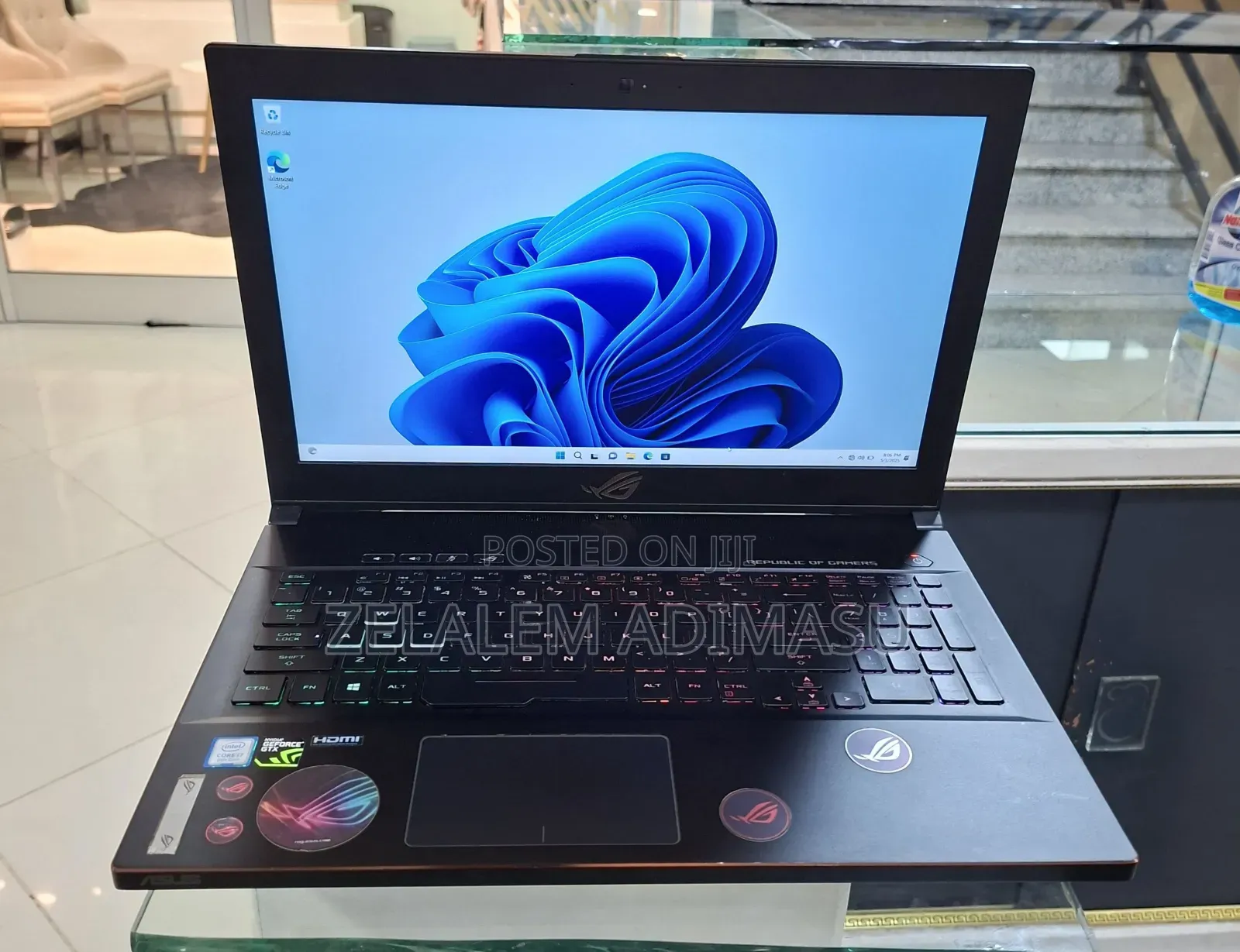 New Laptop Asus ROG Zephyrus G15 16GB Intel Core I7 HDD+SSD 1T