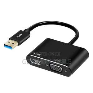 Photo - Usb 3.0 to Hdmi and Vga Adapter