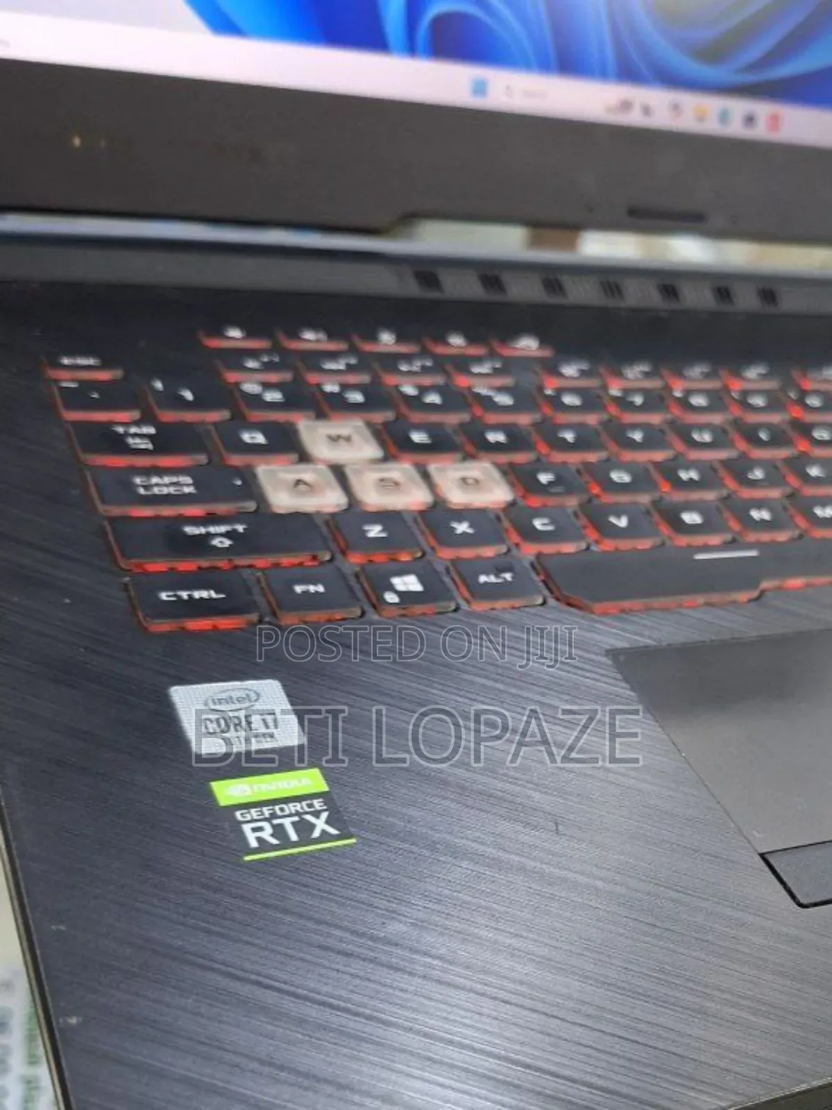 New Laptop Asus ROG Strix SCAR 15 16GB Intel Core I7 SSD 1T