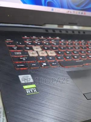 New Laptop Asus ROG Strix SCAR 15 16GB Intel Core I7 SSD 1T