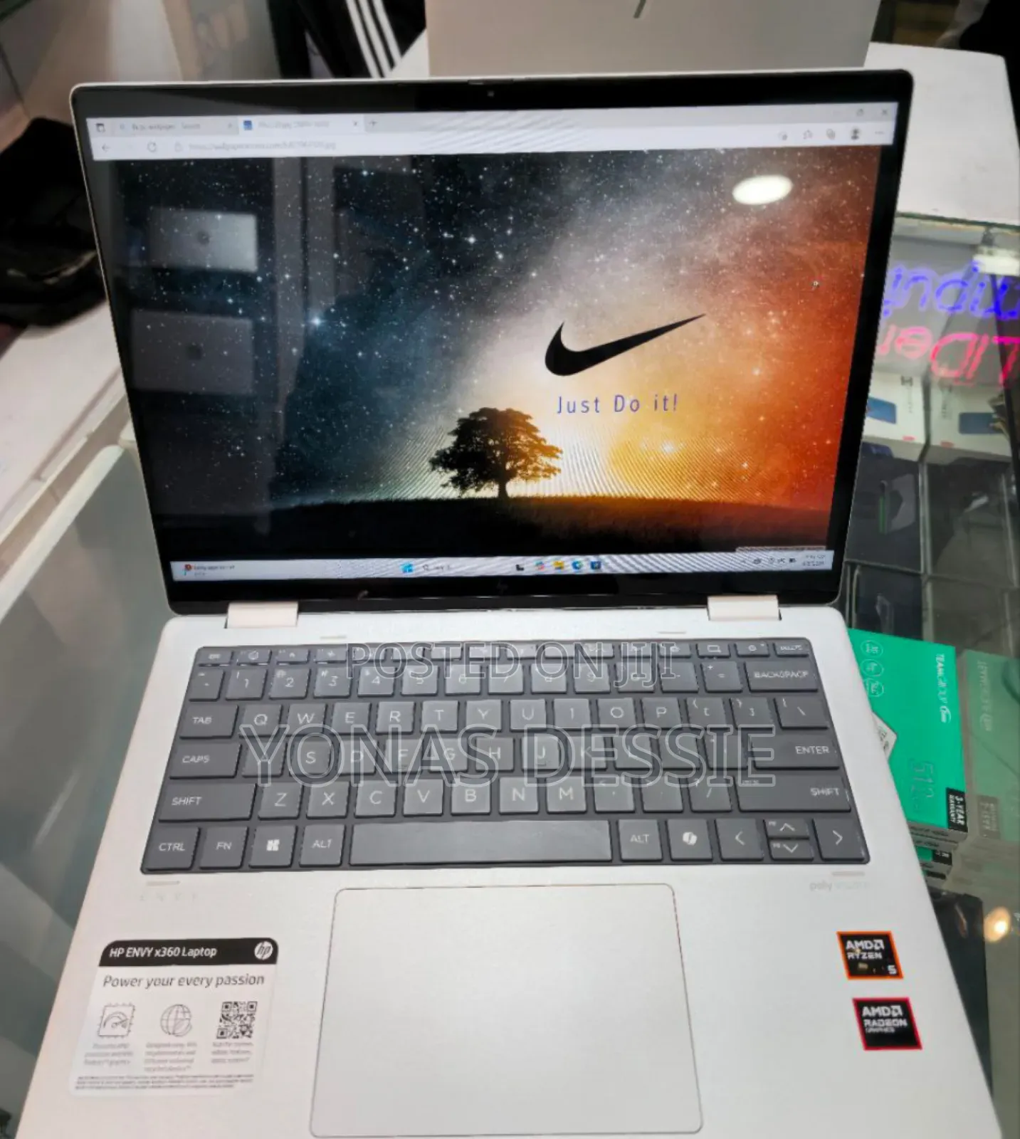 New Laptop HP Envy X360 16GB AMD Ryzen 5 SSD 512GB