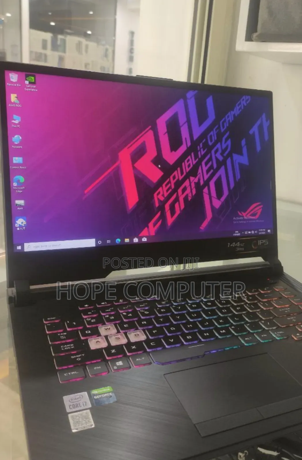 New Laptop Asus ROG Strix G15 16GB Intel Core i7 SSD 512GB