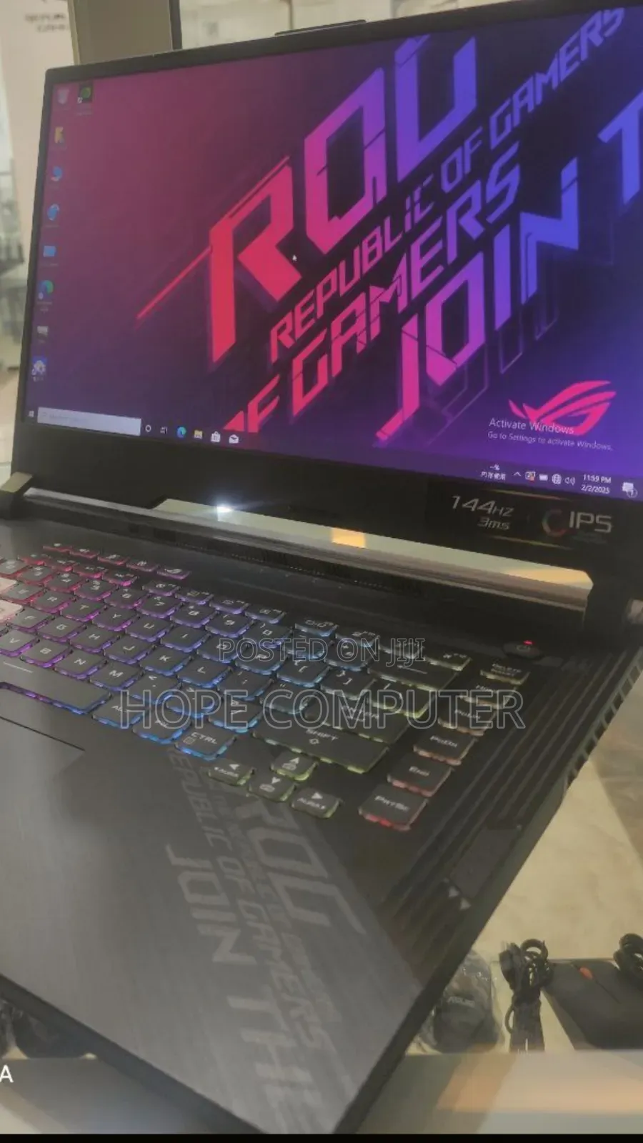 New Laptop Asus ROG Strix G15 16GB Intel Core i7 SSD 512GB