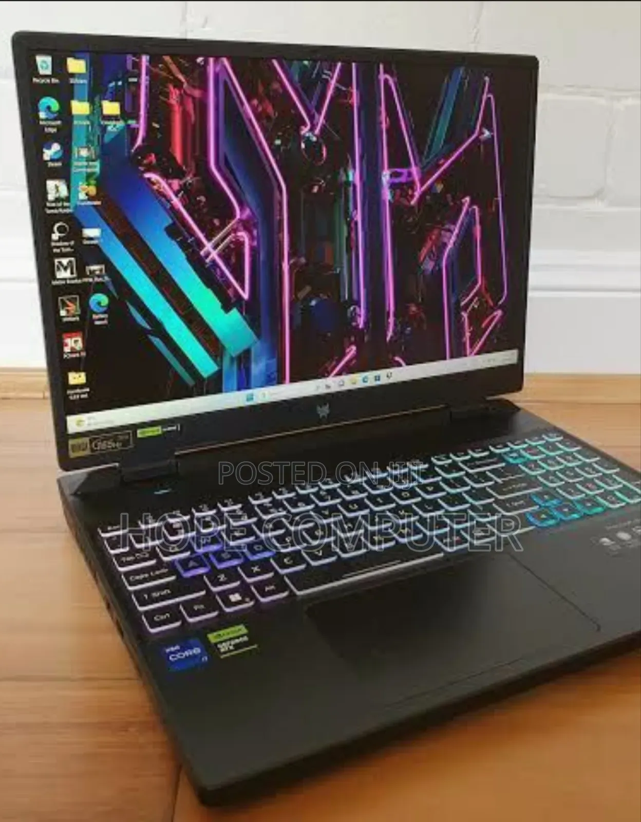 New Laptop Acer Predator Helios 300 16GB Intel Core I9 SSD 1T