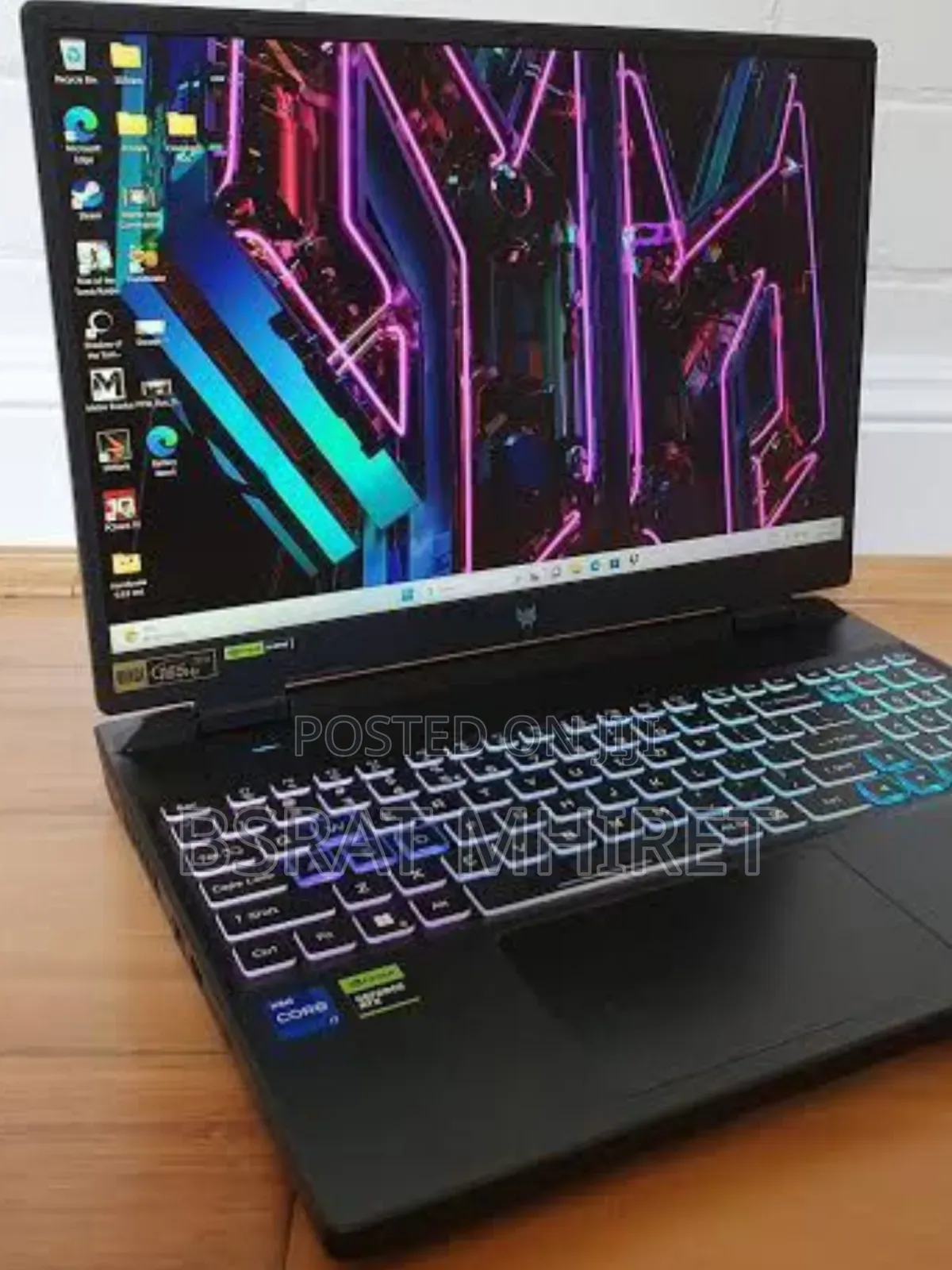 New Laptop Acer Predator Helios 300 16GB Intel Core I9 SSD 1T