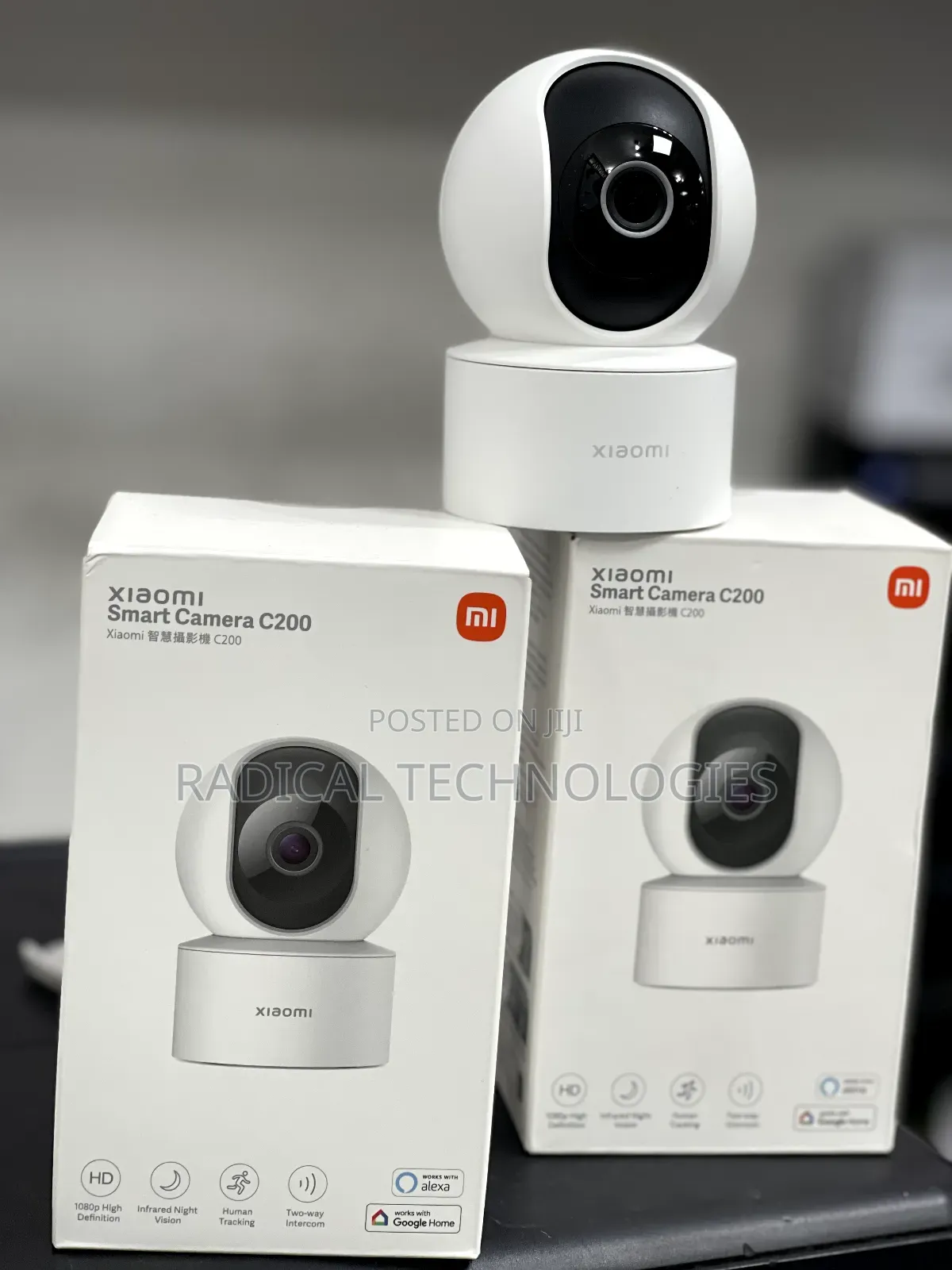 ድምፅ የሚቀርፅ 360°የሚዞር Xiaom Mi Secuirity Camera Ezviz Imou V380