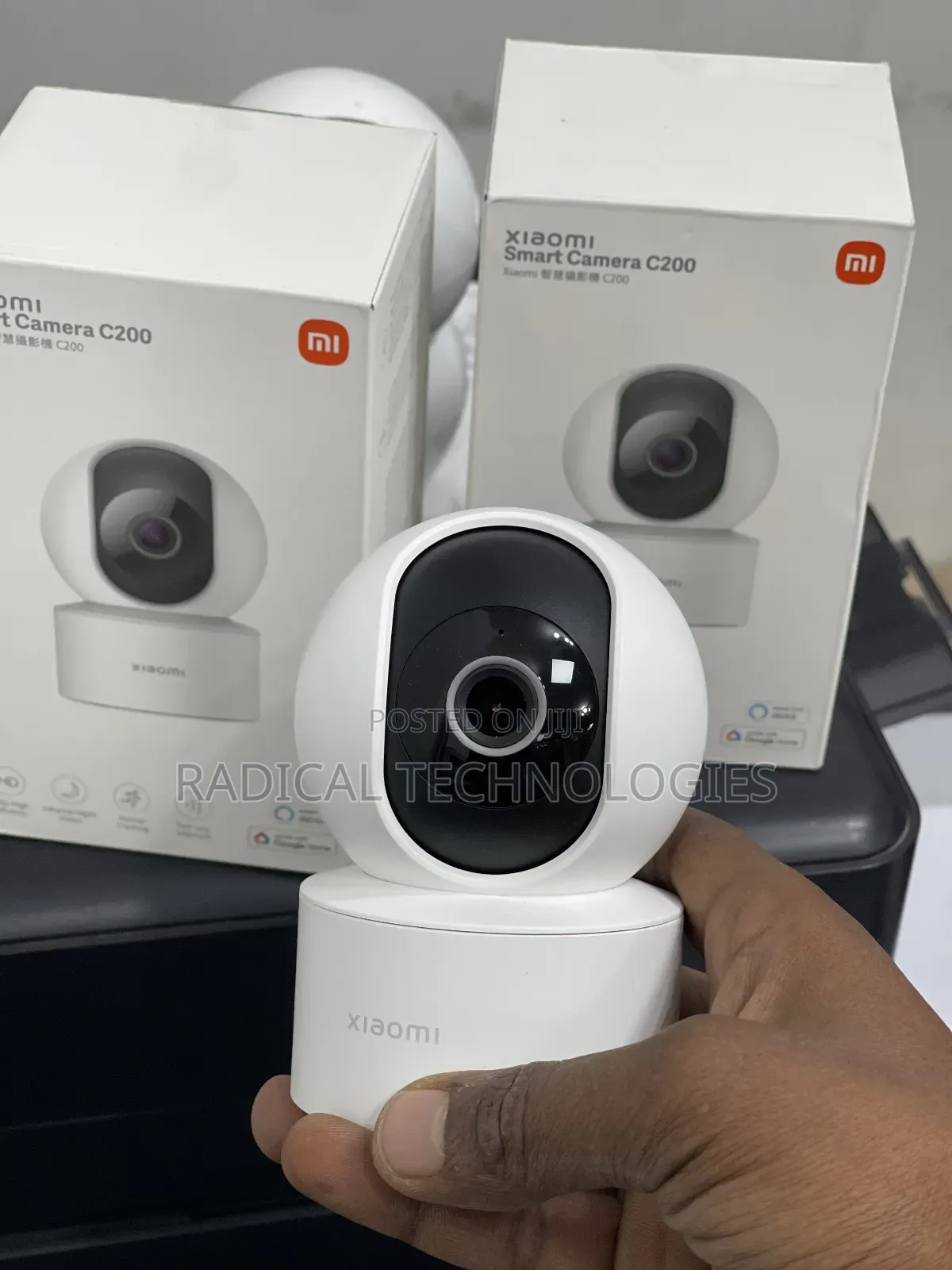 ድምፅ የሚቀርፅ 360°የሚዞር Xiaom Mi Secuirity Camera Ezviz Imou V380