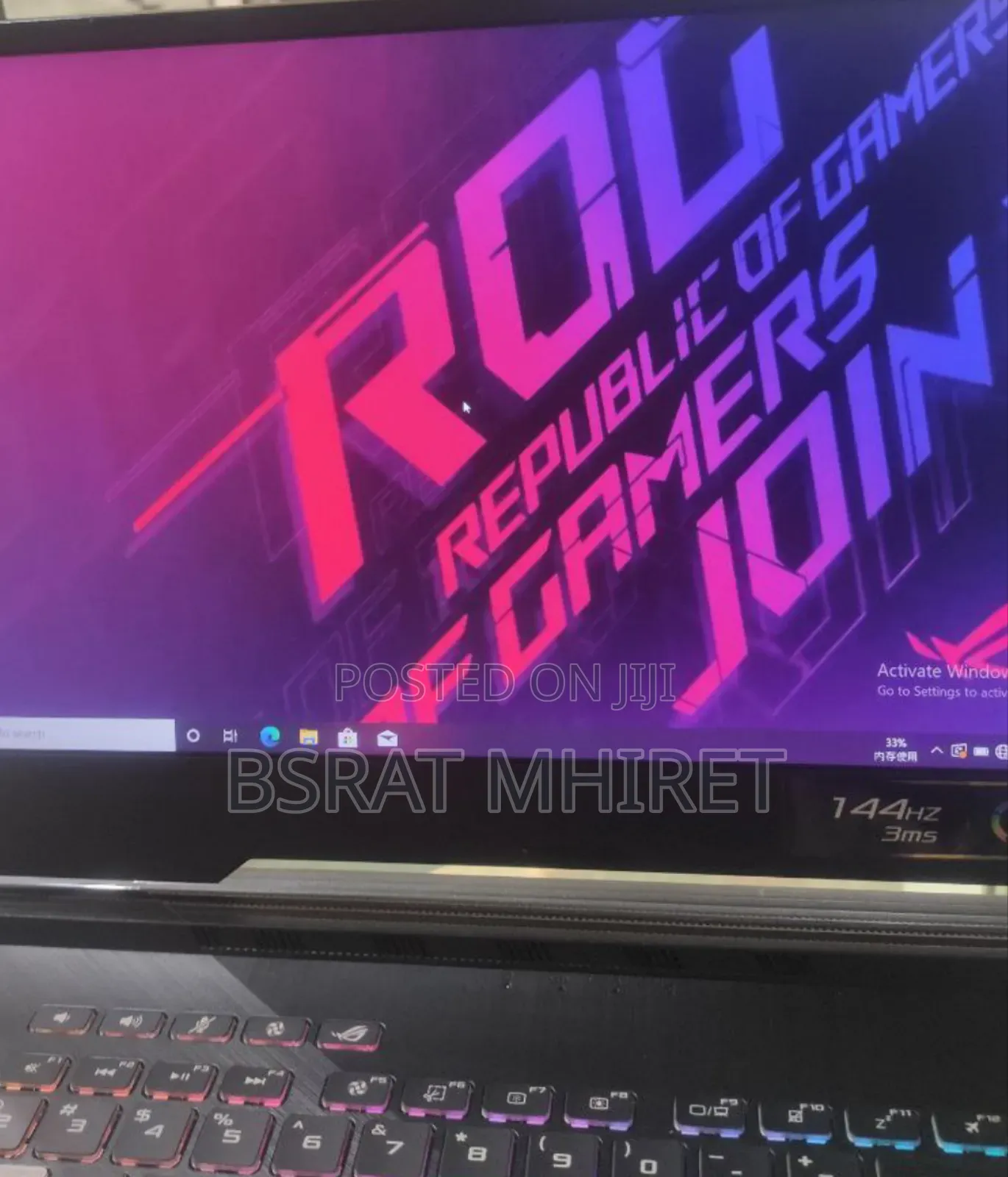 New Laptop Asus ROG Strix G15 16GB Intel Core I7 SSD 512GB