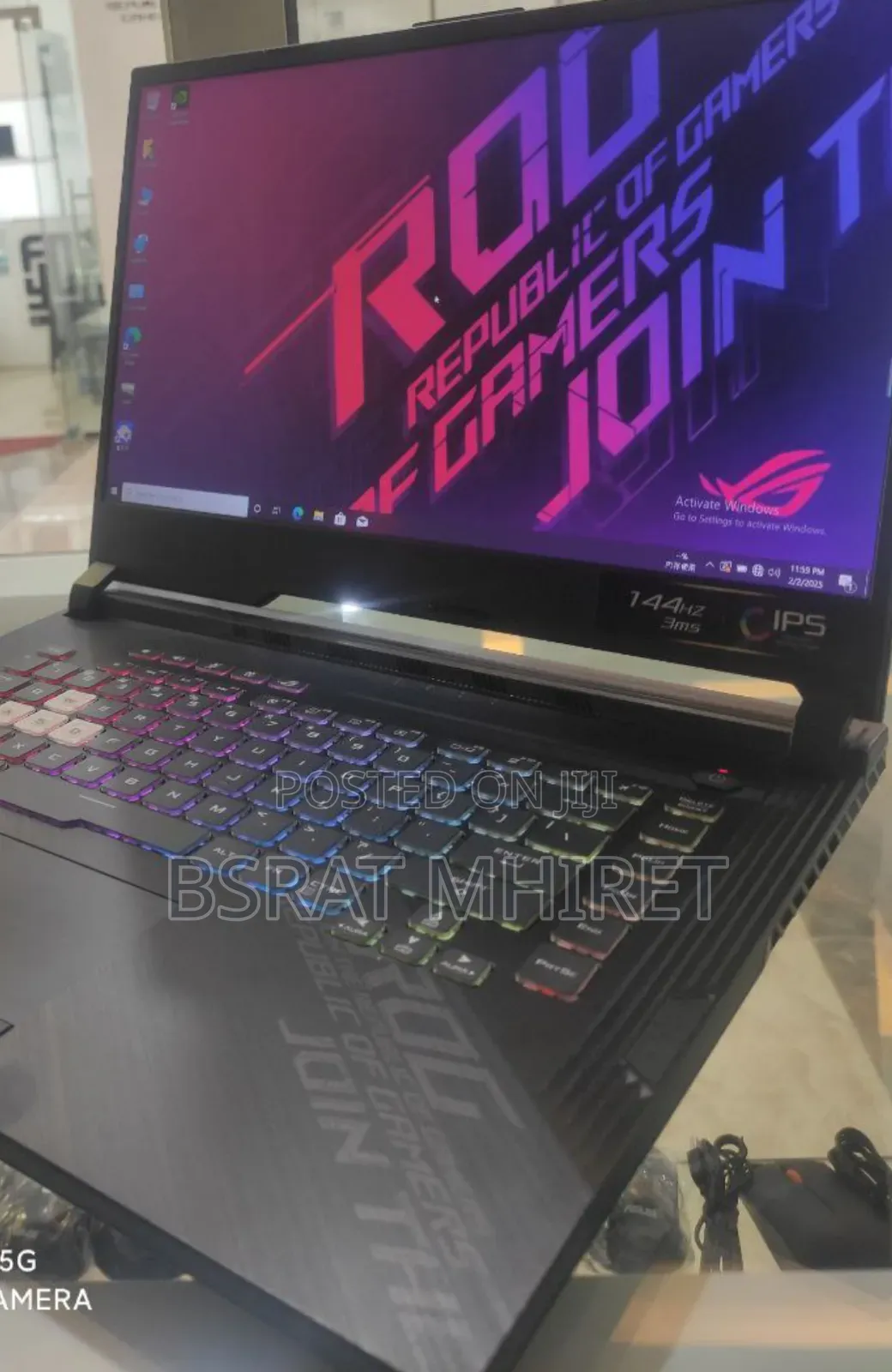 New Laptop Asus ROG Strix G15 16GB Intel Core I7 SSD 512GB