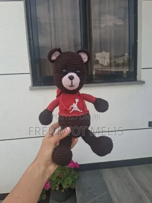 Handmade Bear With a Jordan Hoodie