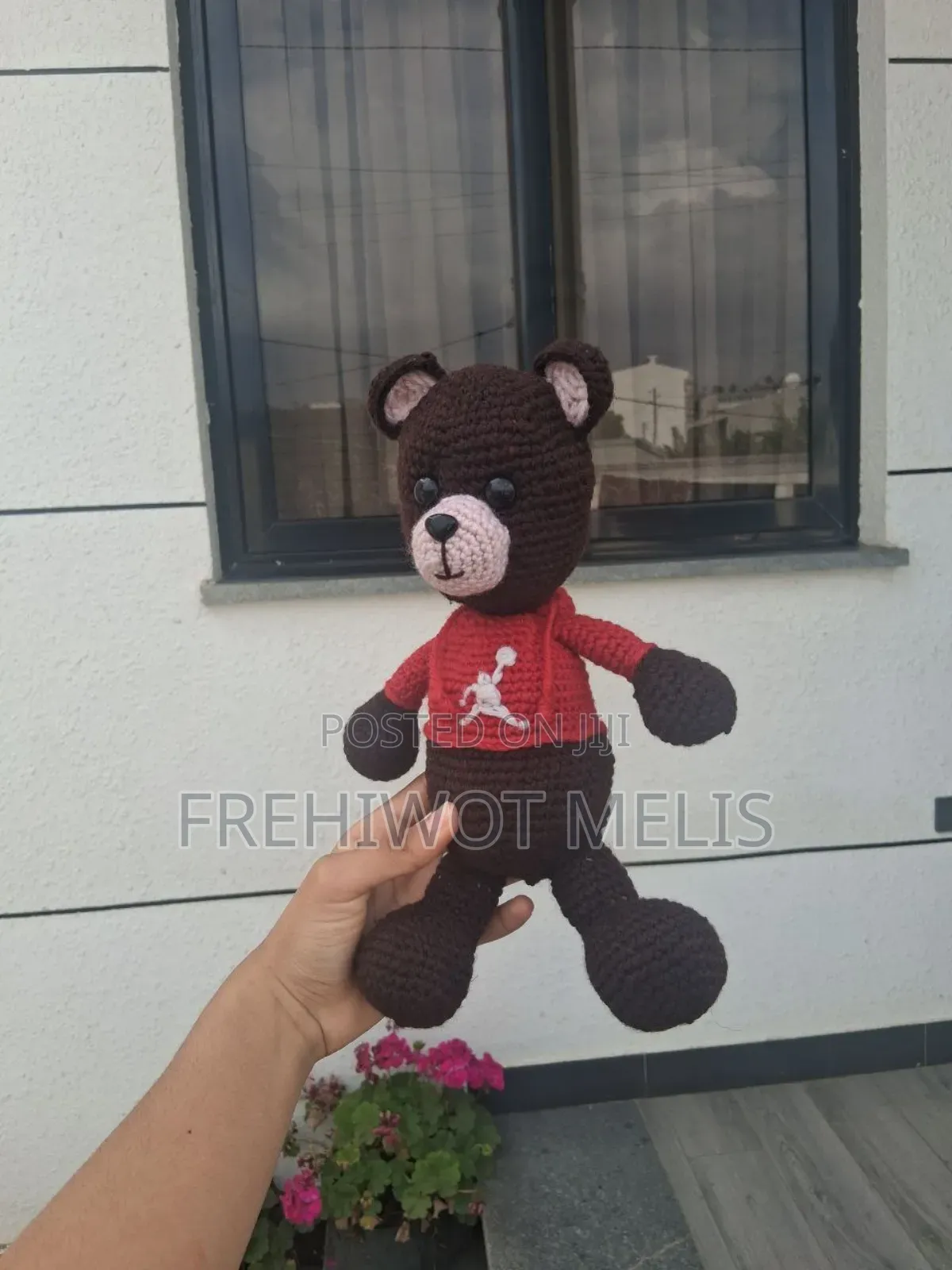 Handmade Bear With a Jordan Hoodie