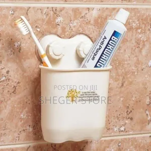 Wall Mounted Sunction Cup Holder(Free Delivery Included)