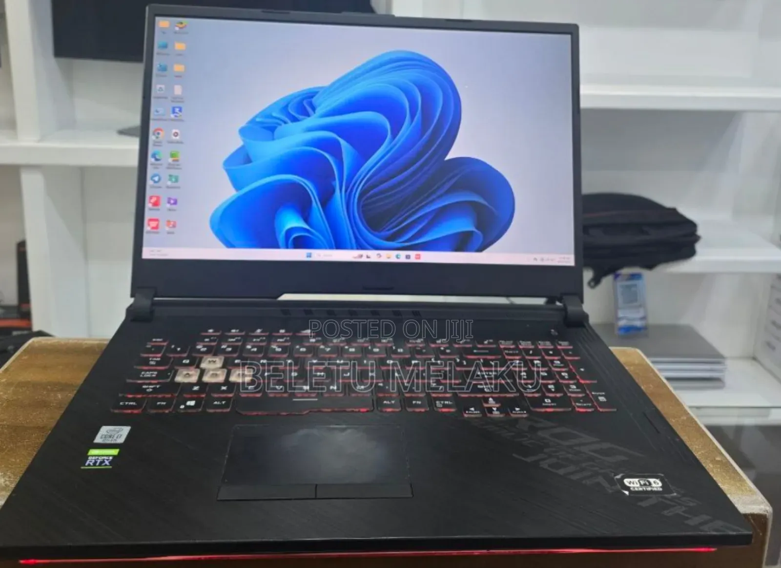 New Laptop Asus ROG Strix G17 16GB Intel Core i7 SSD 1T