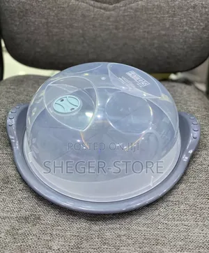 Microwave Food Cover With Plate(Free Delivery Included)