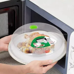 Microwave Food Cover With Plate(Free Delivery Included)
