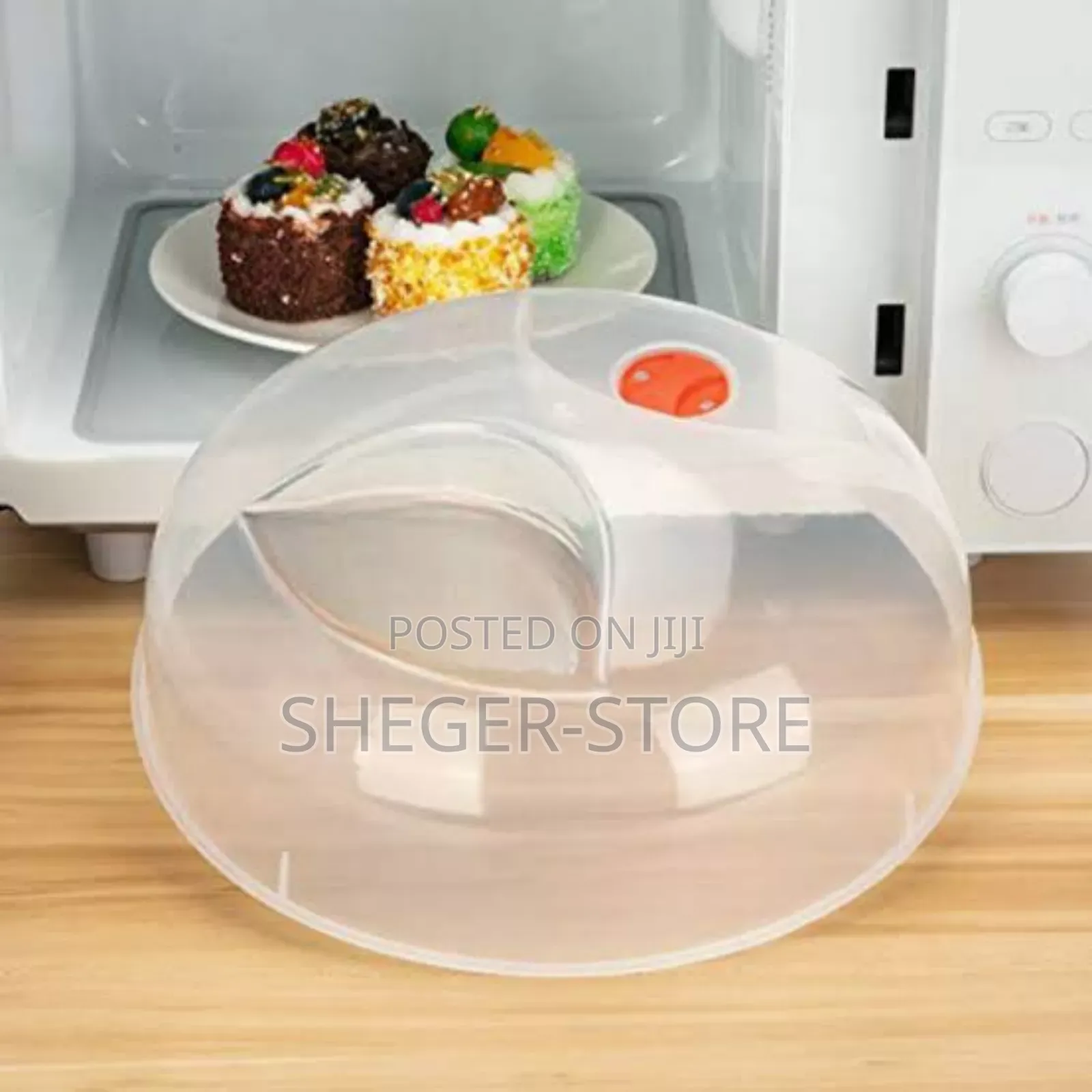 Microwave Food Cover With Plate(Free Delivery Included)