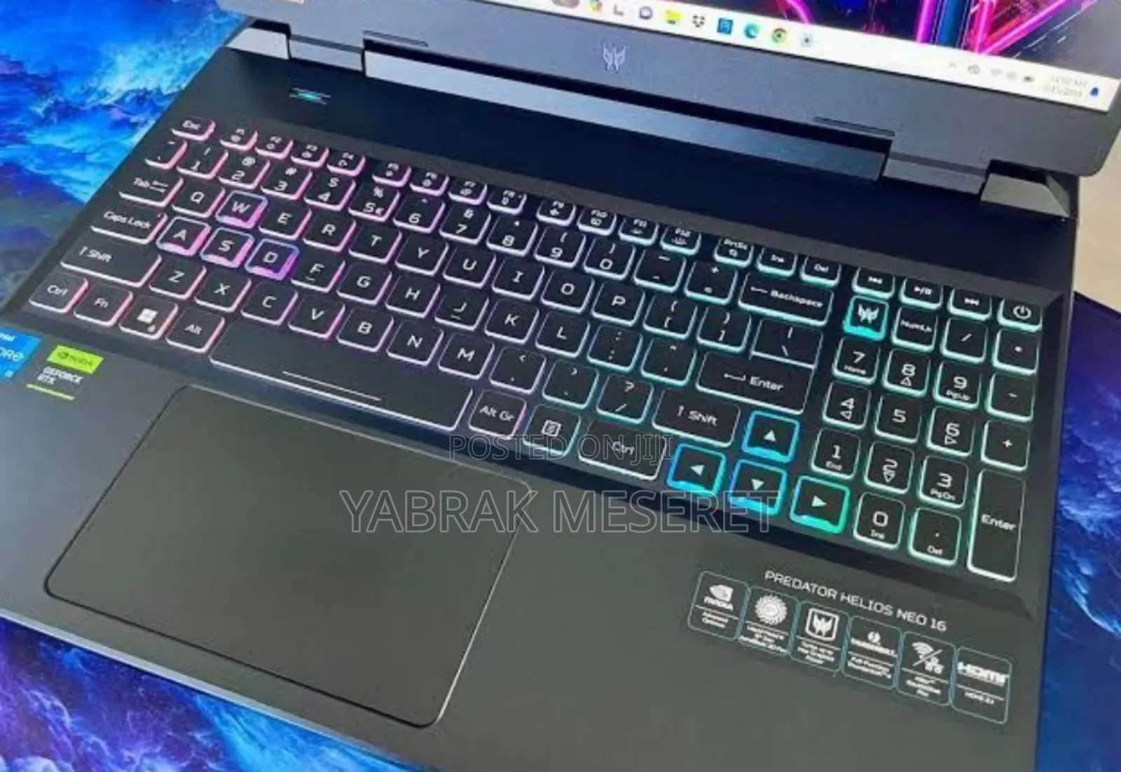 New Laptop Acer Predator Helios 300 16GB Intel Core I9 SSD 1T