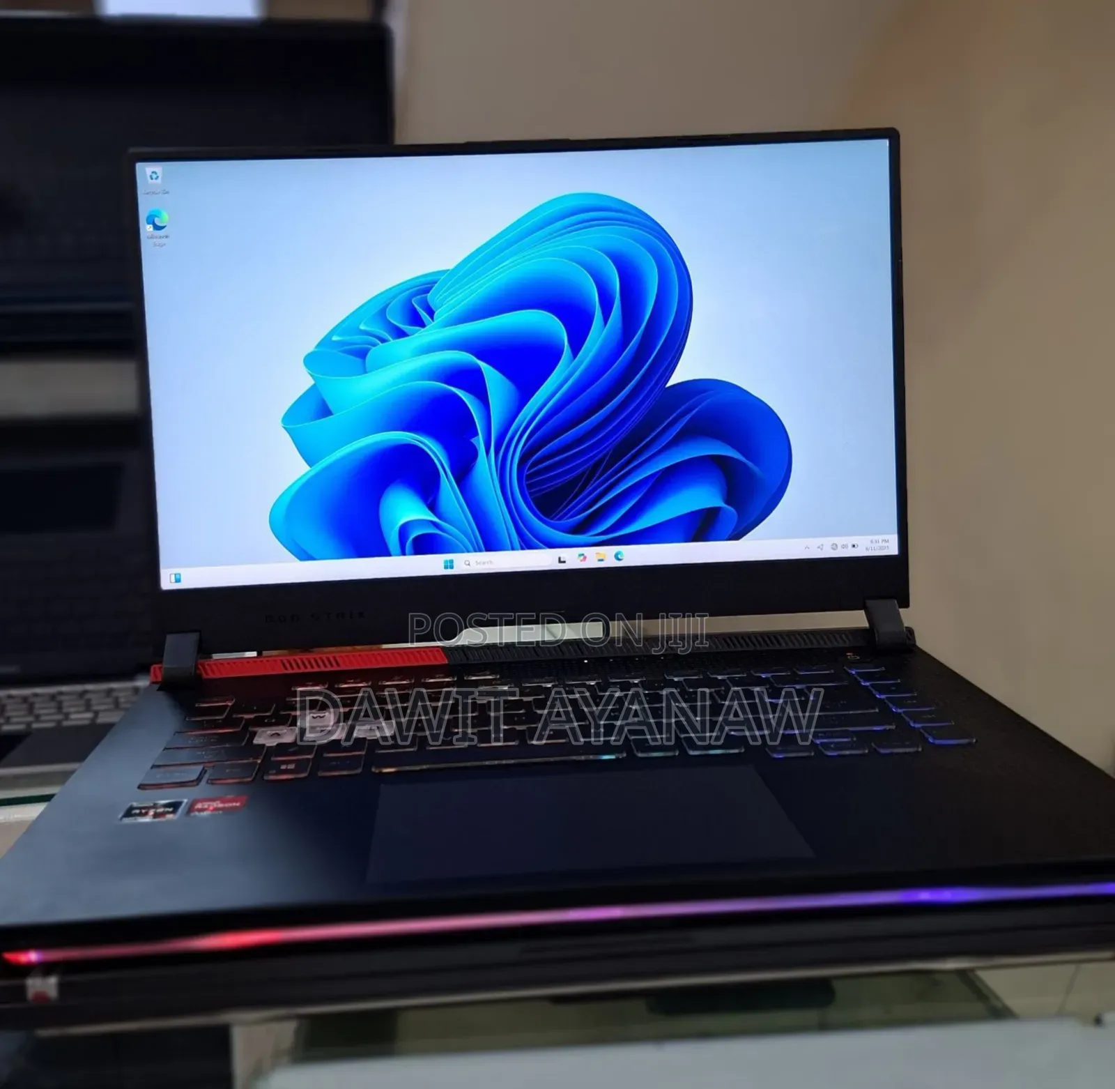 New Laptop Asus ROG Strix G15 16GB AMD Ryzen 9 SSD 1T