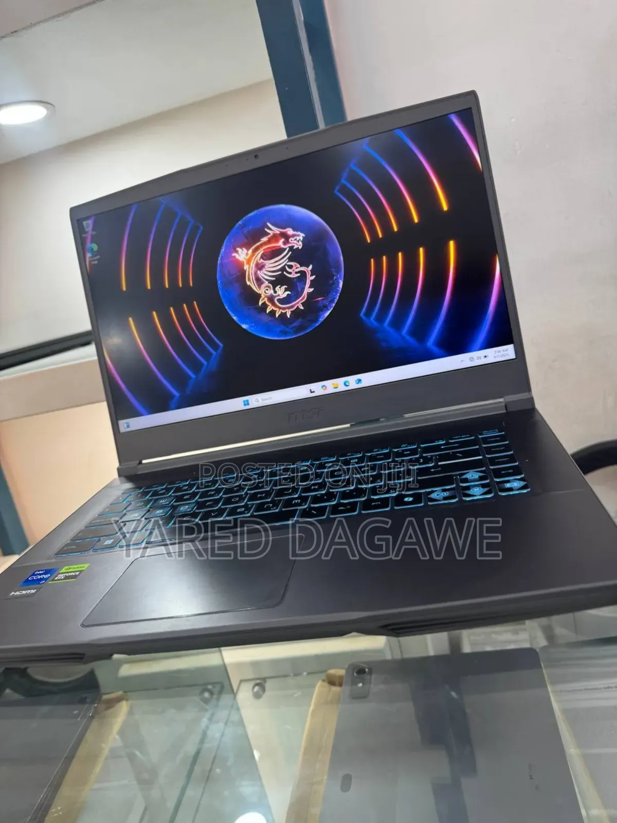 New Laptop MSI Pulse GL66 16GB Intel Core I7 SSD 512GB