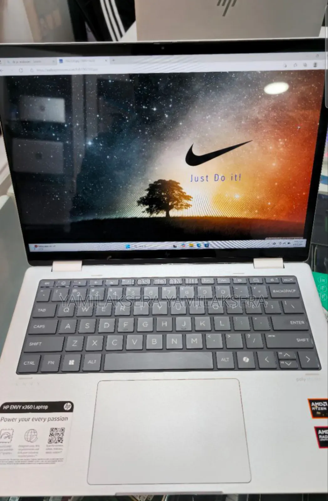 New Laptop HP Envy X360 16GB AMD Ryzen 5 SSD 512GB